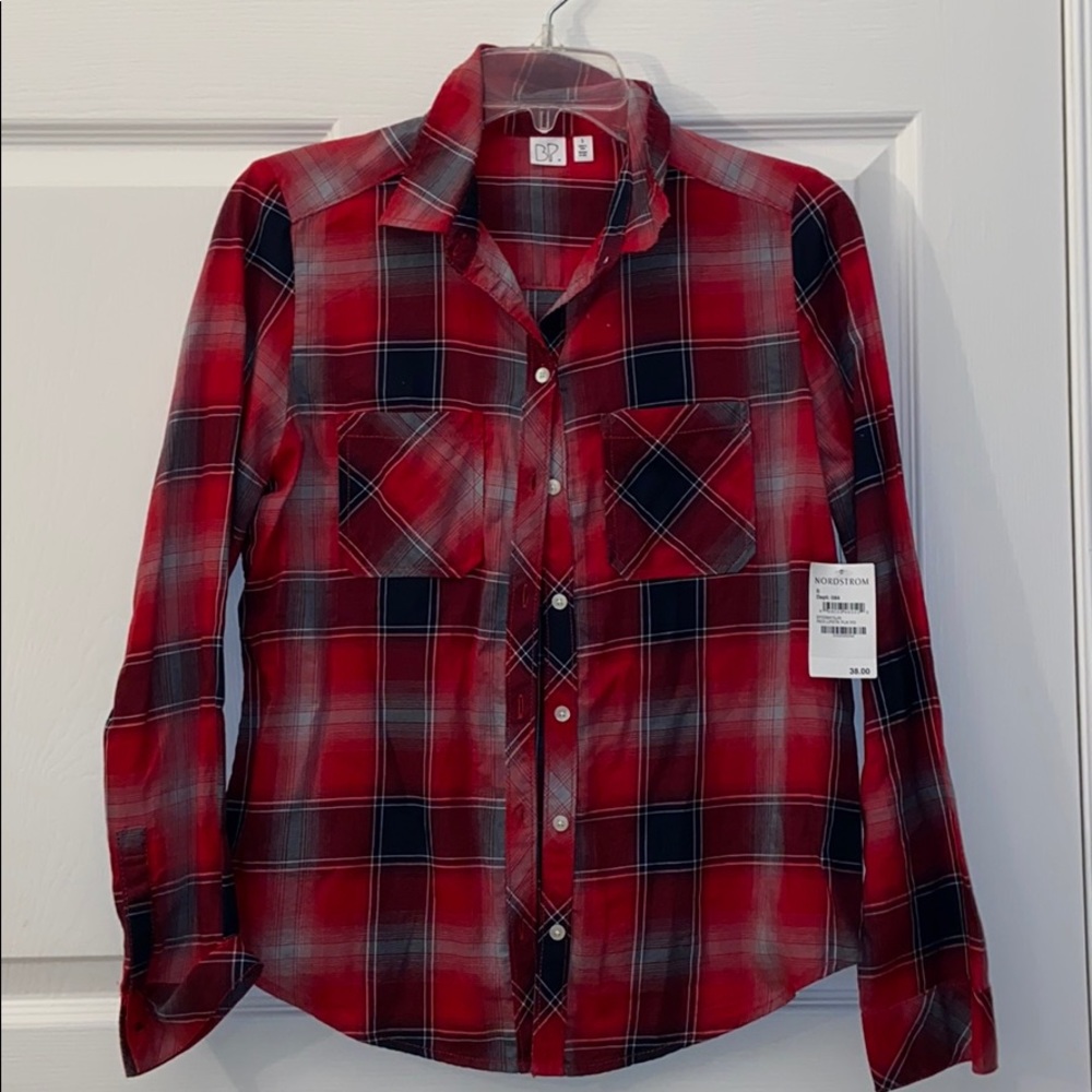 BP Plaid Button Up